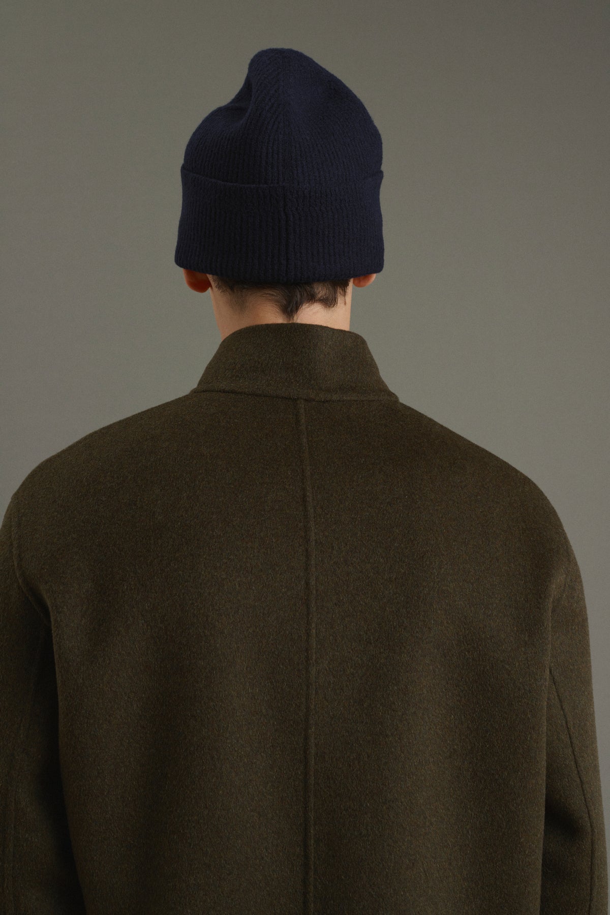 Mütze Yuta - Navy - Merinowolle - Herren