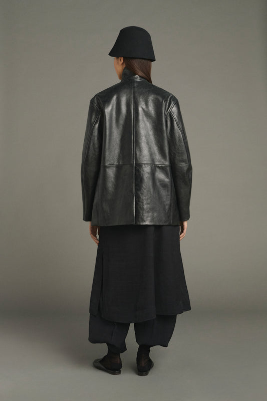 Jacke Luciano - Schwarz - Leder - Damen