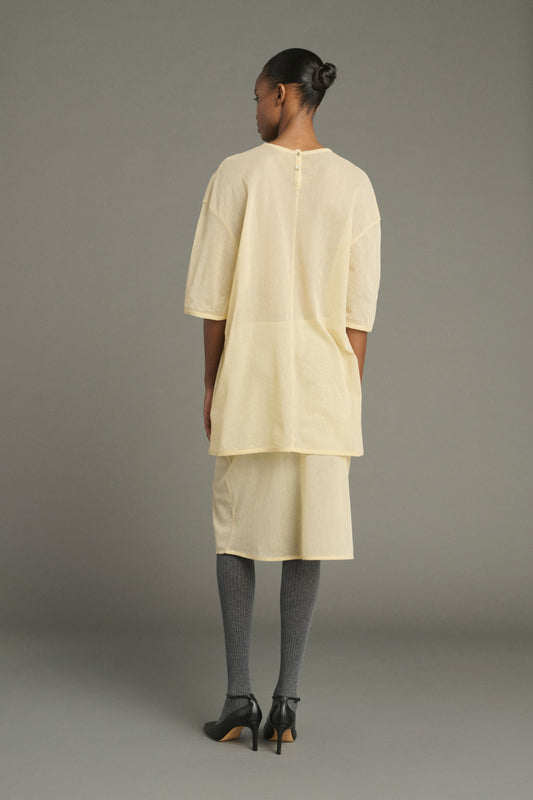T-Shirt Joly - Butter - Baumwolle - Damen
