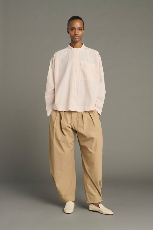 Hemd Chypre – Pudrig-Beige – Baumwolle – Damen