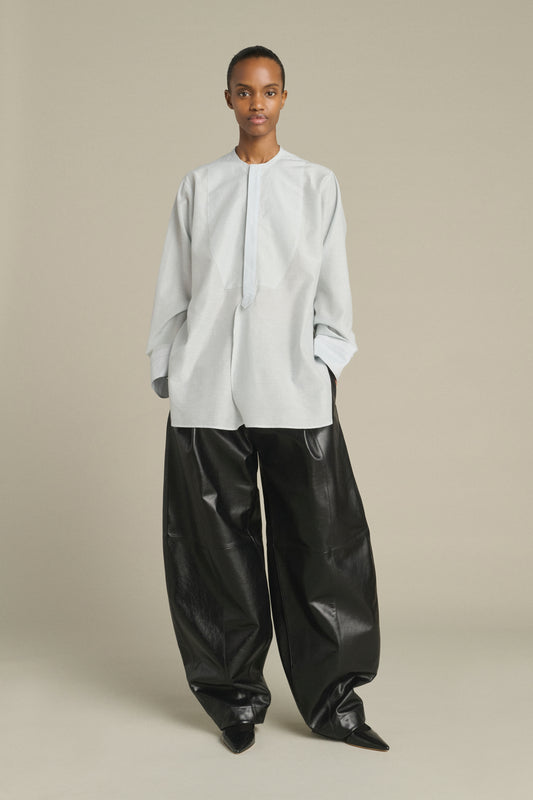 Anora Shirt - Pale Blue - Cotton - Women