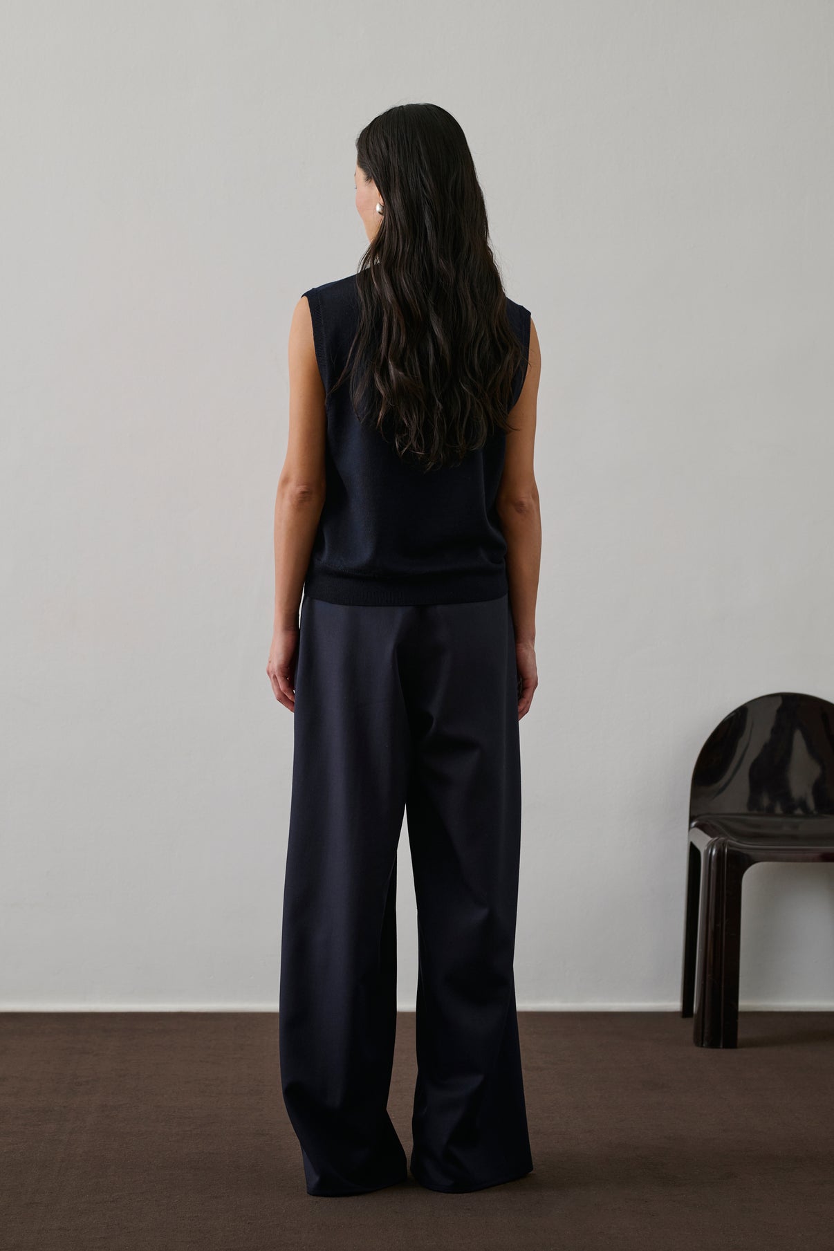 Pull Fargo - Navy - Laine - Femme vue 2