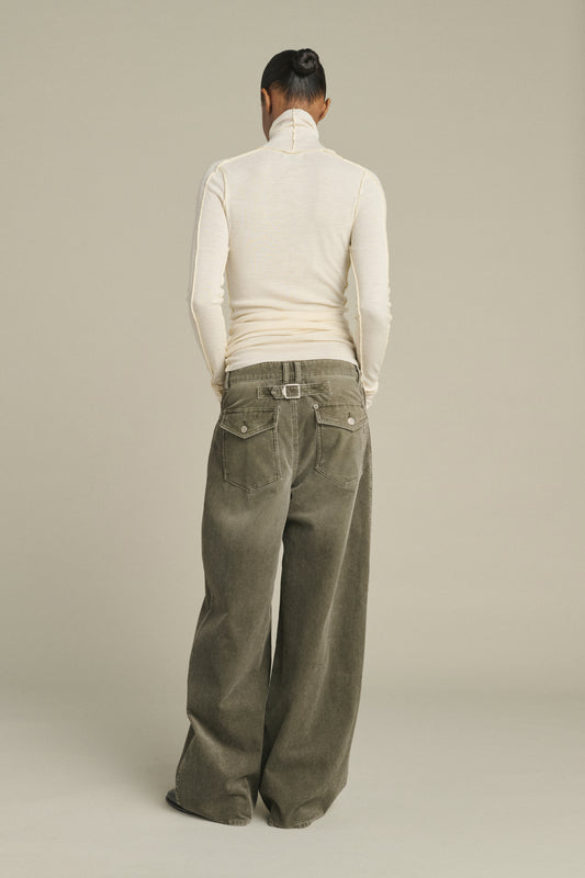 Hose Hunter – Grau – Baumwolle – Damen