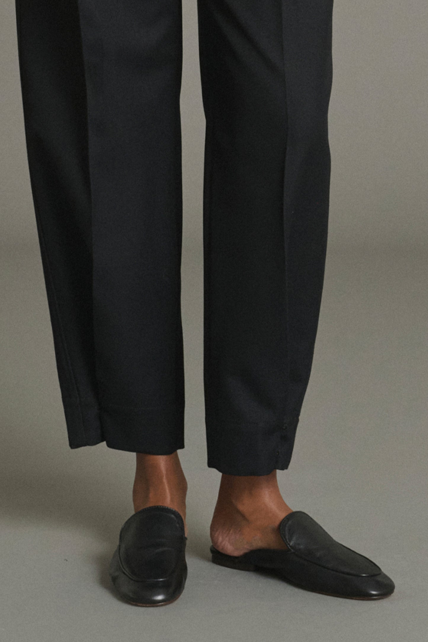 Mules Antonine - Schwarz - Leder - Damen
