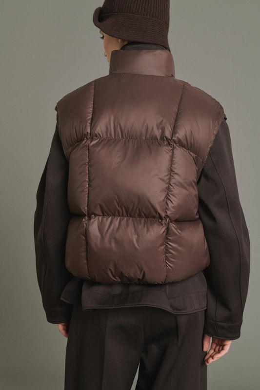 Daunenjacke Jensen – Khaki – Baumwolle – Damen