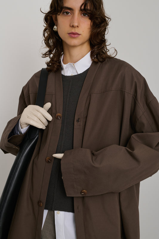 Handschuhe Bellem - Elfenbein - Leder - Damen