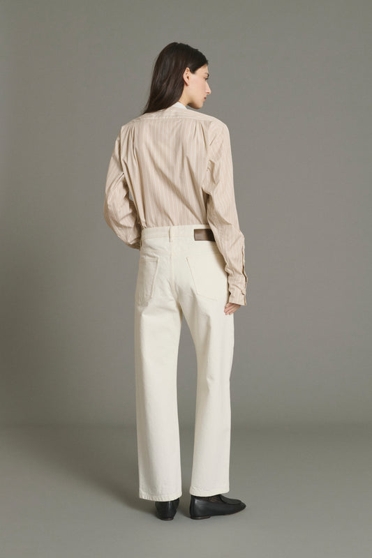 Jeans Harrison - Ecru - Baumwolle - Damen