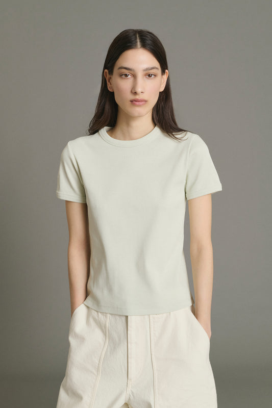 T-Shirt Aristide - Minze - Baumwolle - Damen