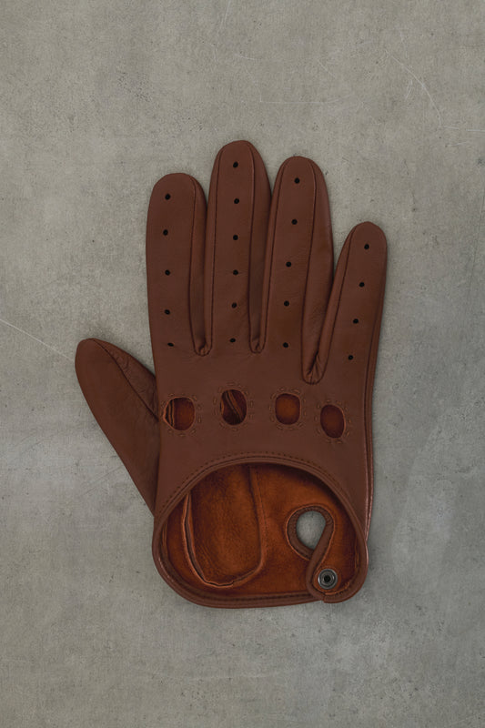 Handschuhe Duxford - Braun - Leder - Damen