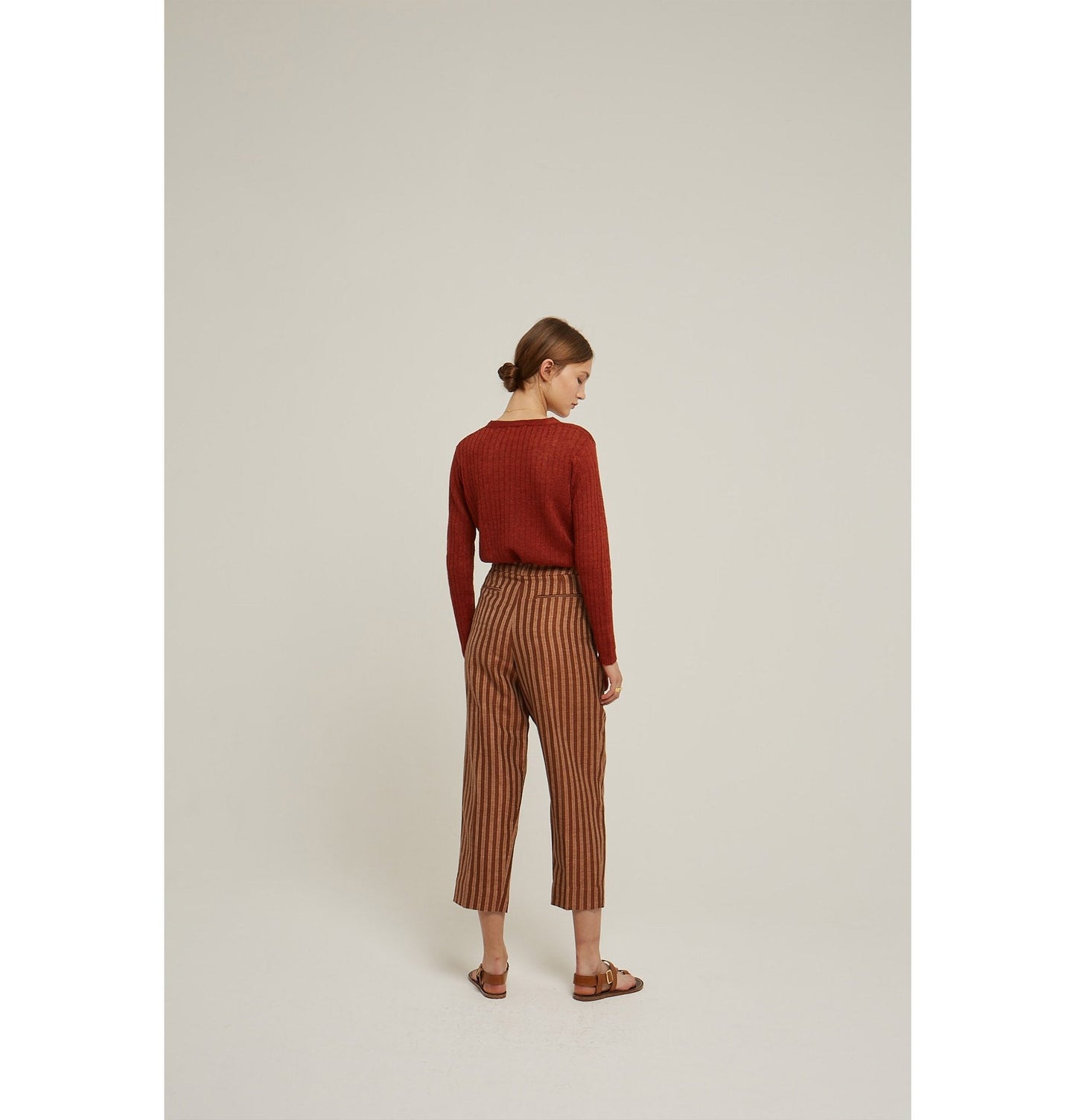 CARDIGAN FIBRE BEIGE MELIERT