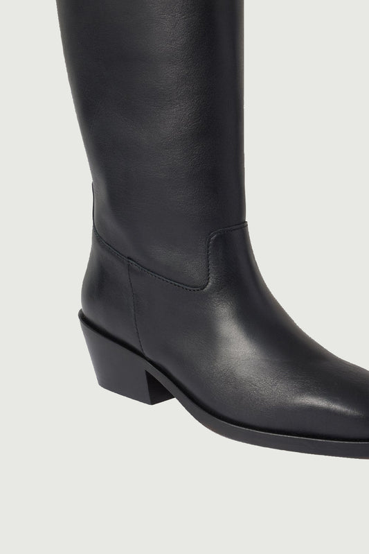 Stiefel Bergam - Schwarz - Leder - Damen