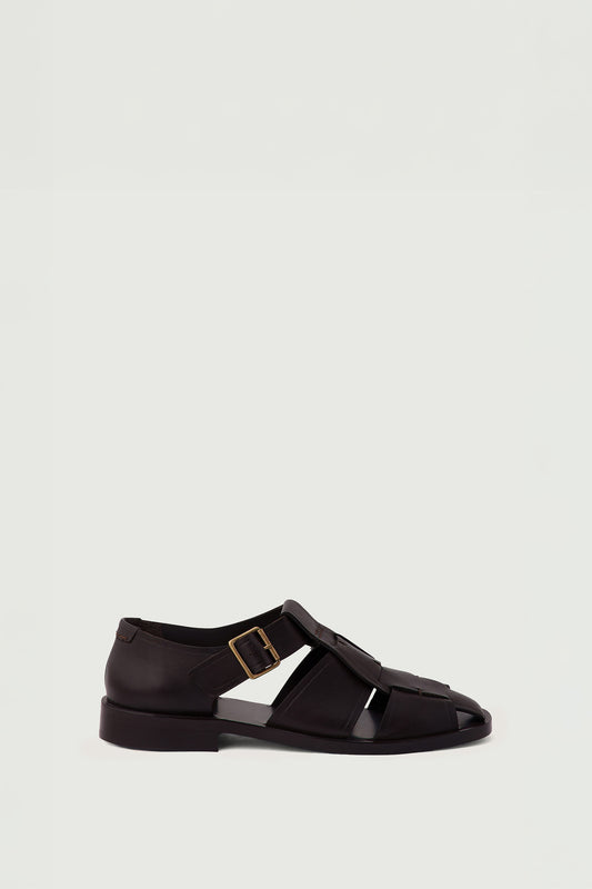 Sandalen Velika - Braun - Leder - Damen