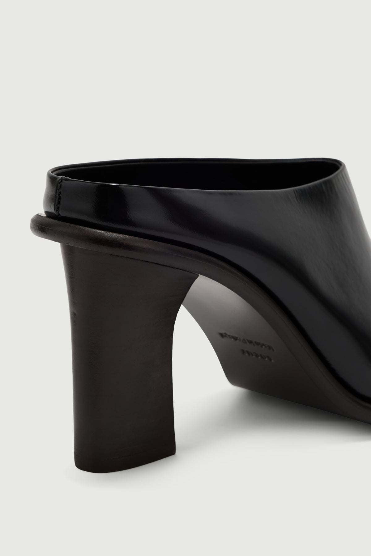 Elba mules - Black - Leather - Women