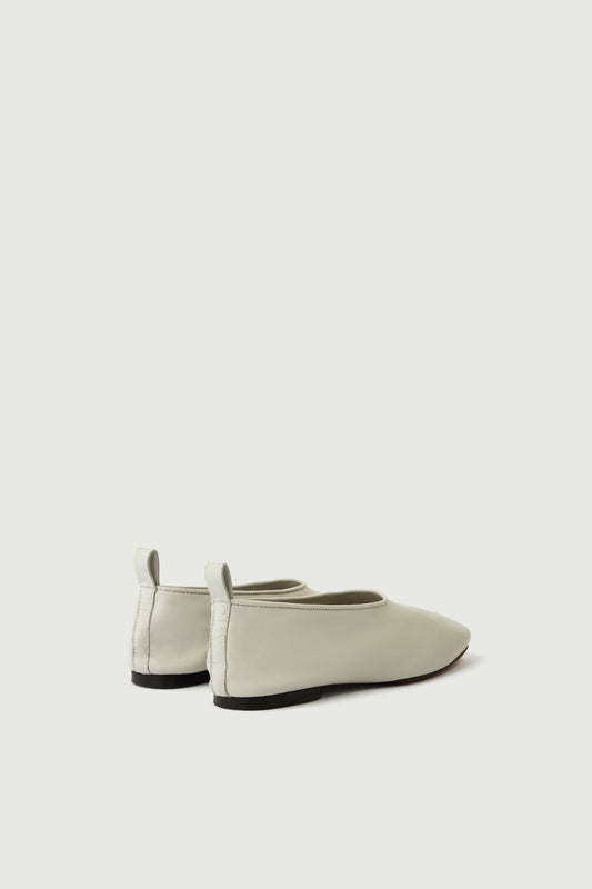 Ballerinas Bala - Hellgrau - Leder - Damen