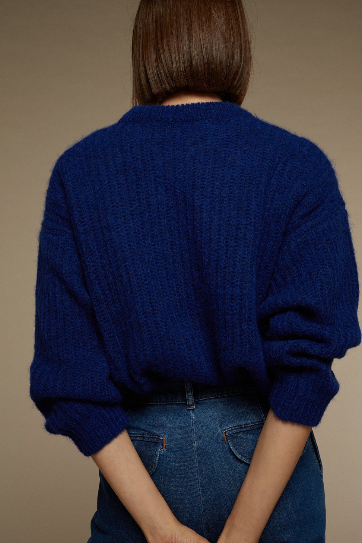 PULLOVER GINETTE MELIERTES ECRU