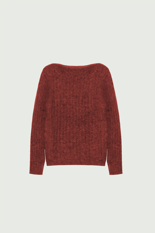 PULLOVER MALO ZIEGELROT