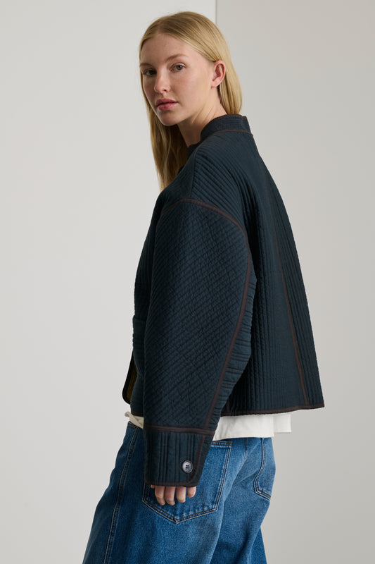 Veste Patchouli - Ardoise Foncée - Coton - Femme