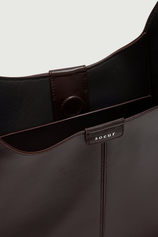 Tasche Cosima Mini – Braun – Leder – Damen