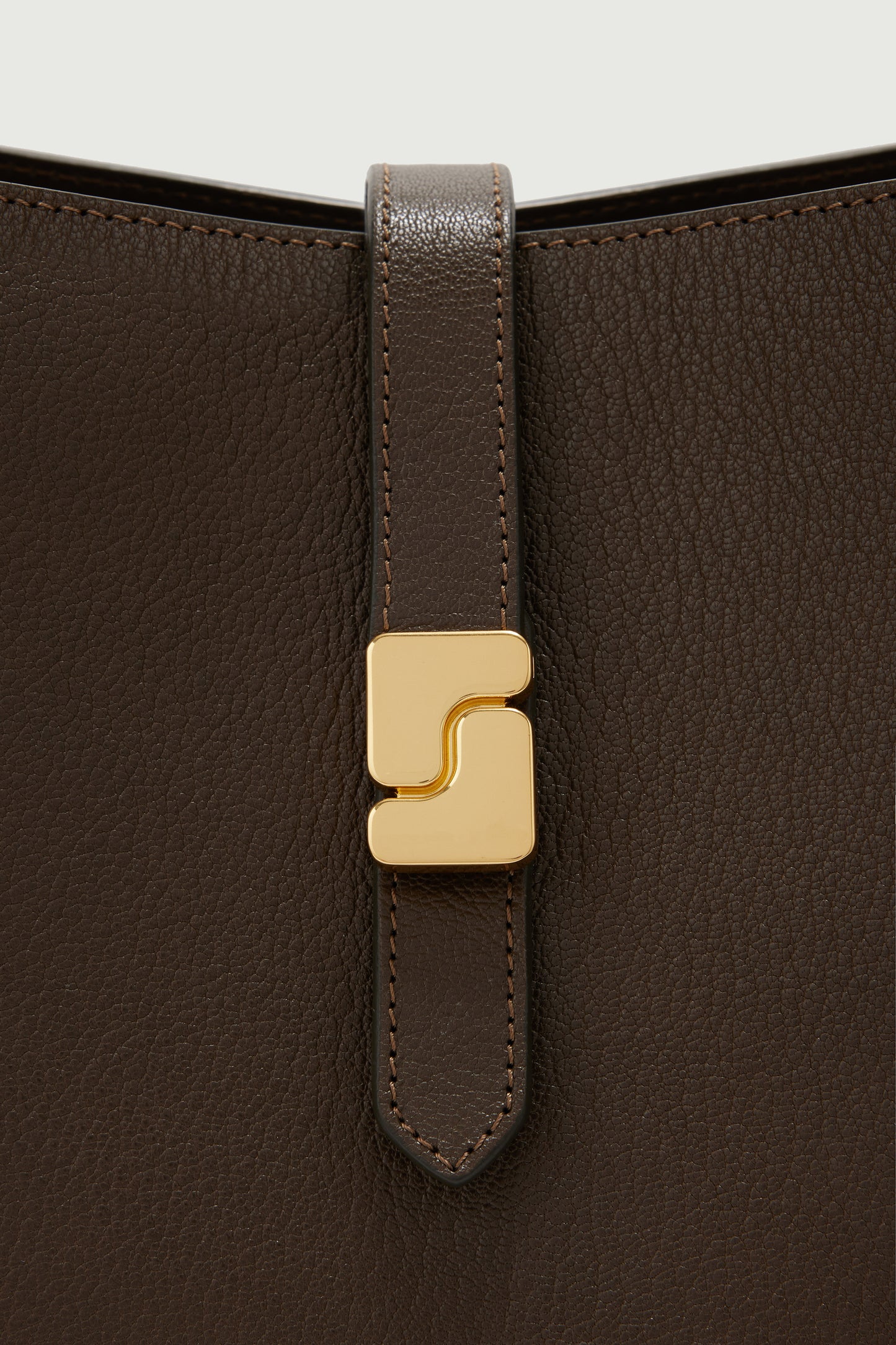 Tasche Bello – Dunkelkhaki – Leder – Damen