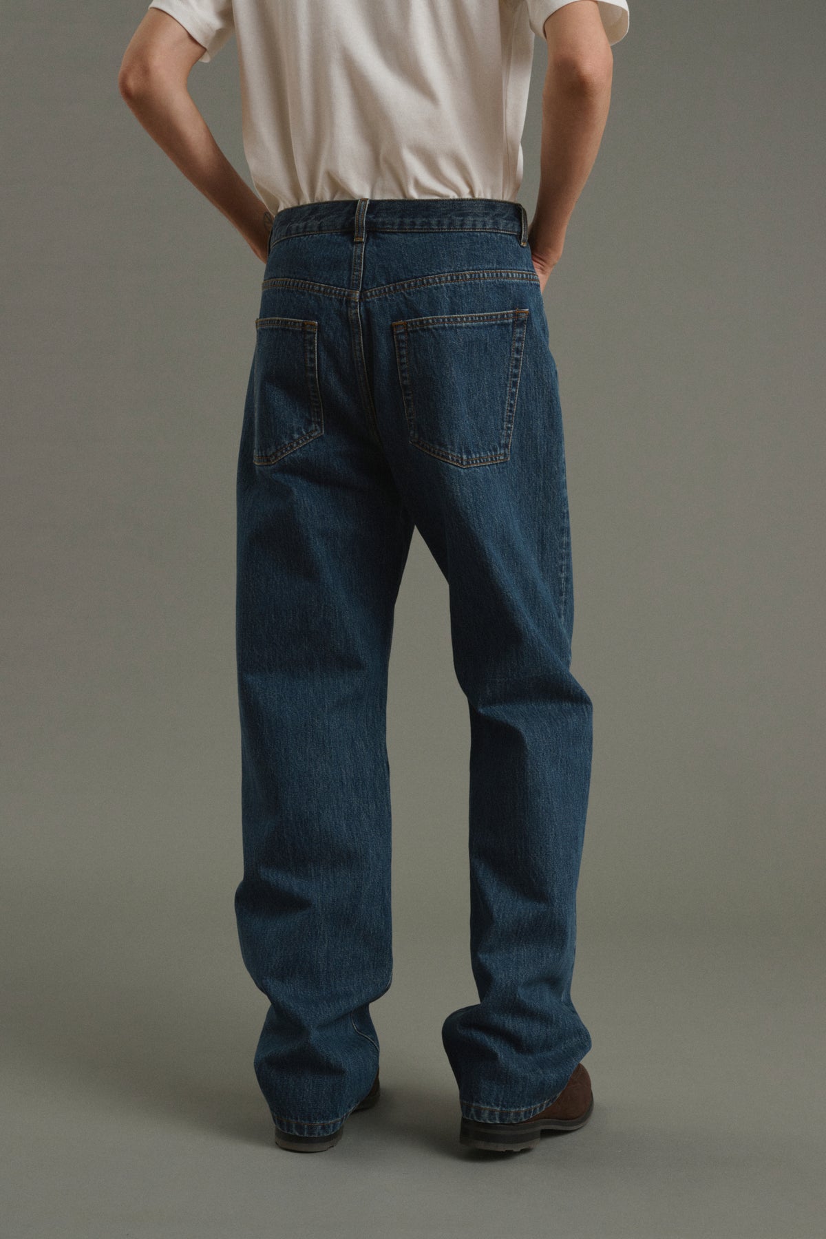 Jean Tom - Faded Blue Denim - Cotton - Men