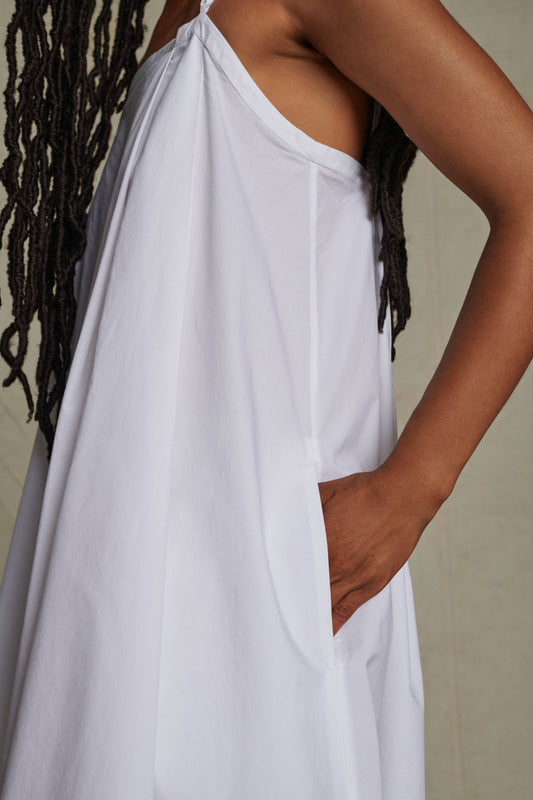 Robe Avignon - Blanc - Coton - Femme