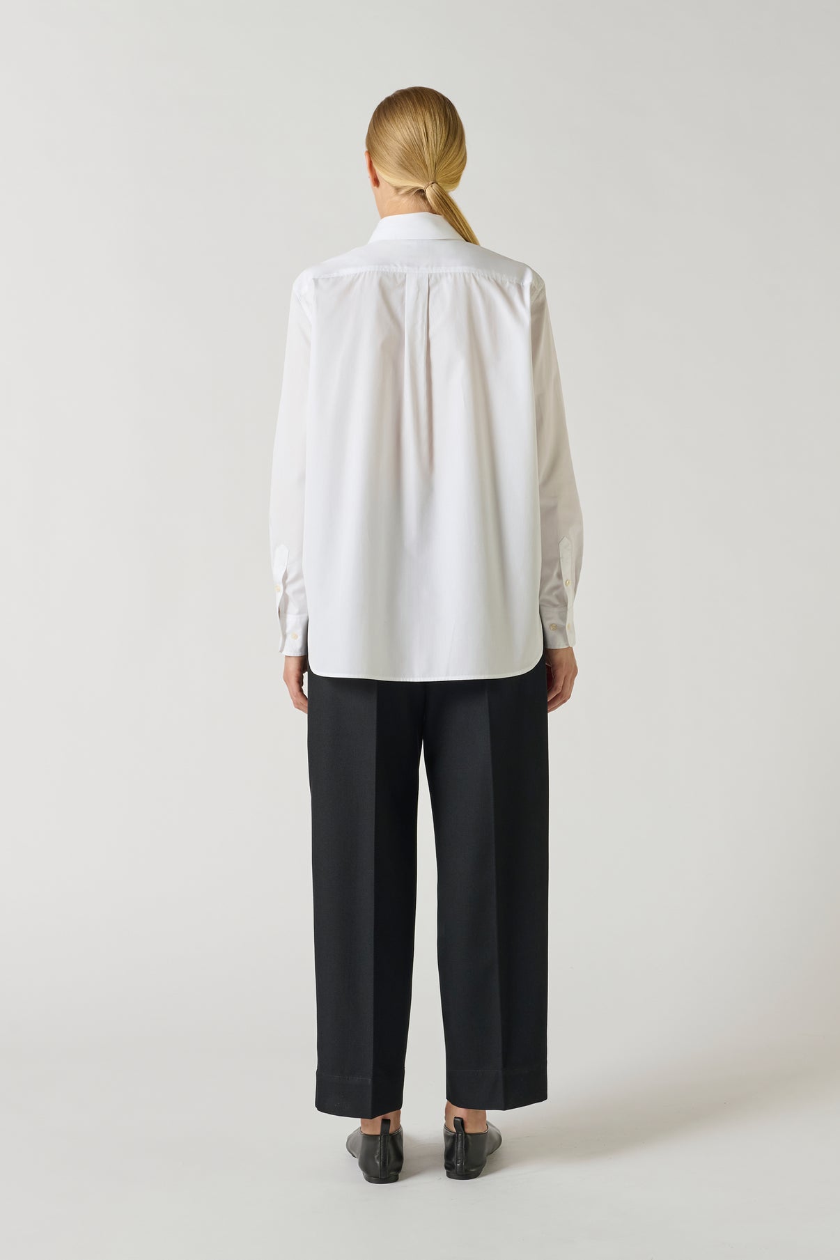 Chemise Saphir - Blanc - Coton - Femme vue 4