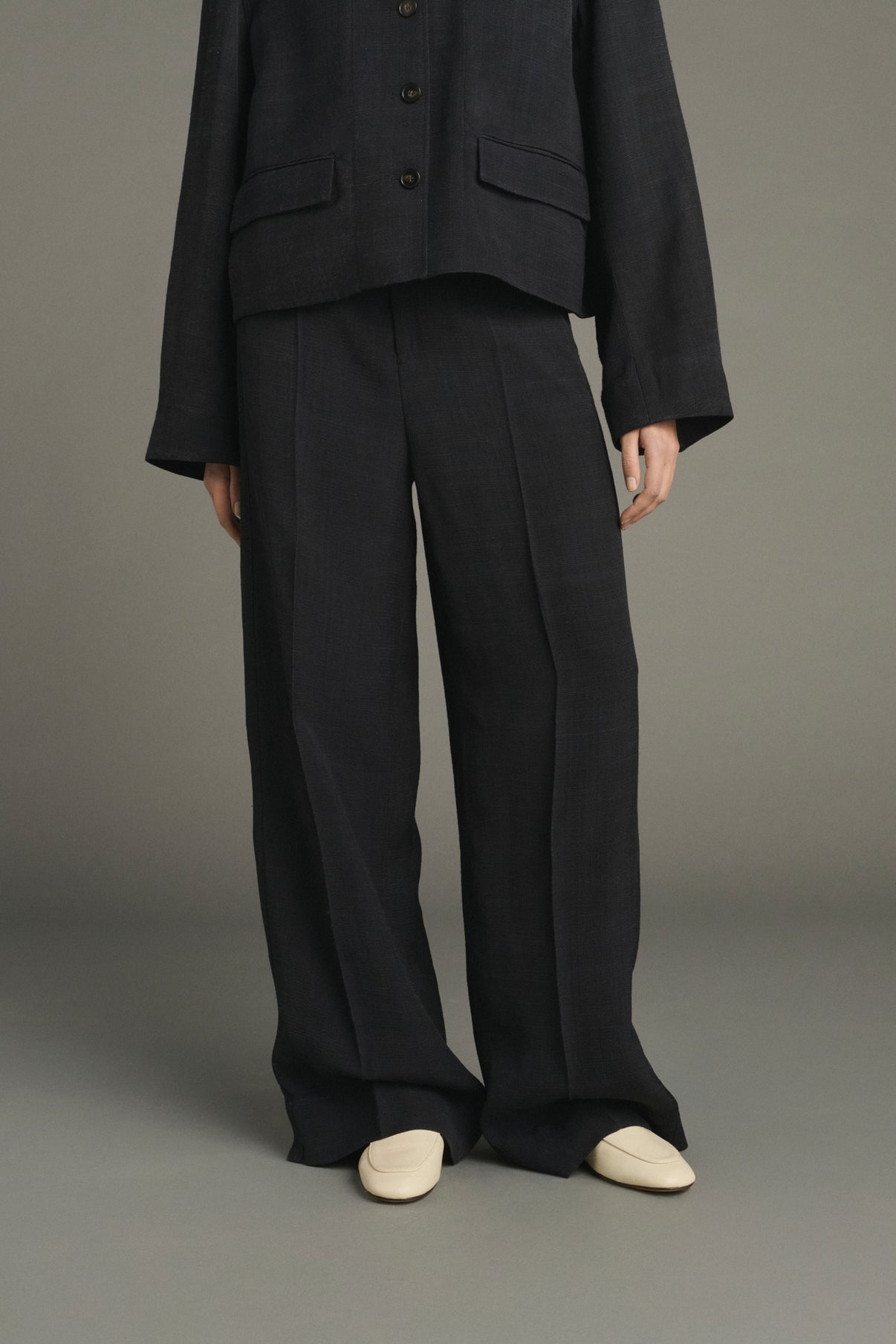 Hose Hippolyte - Schwarz - Damen vue 3