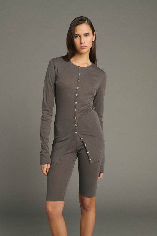 T-Shirt Luisa - Weihrauch - Baumwolle - Damen