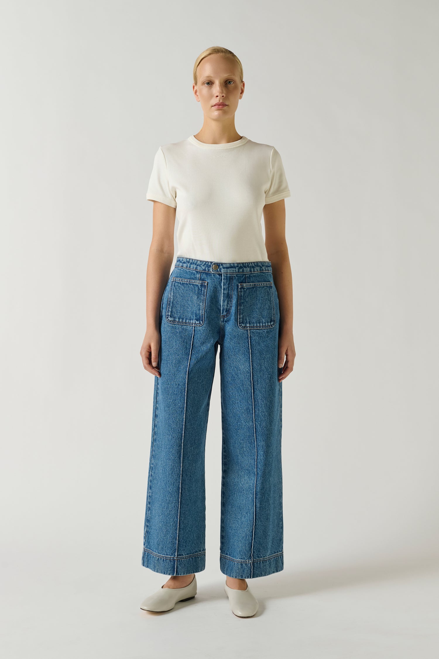 Jeans Harry - Denim Blau Verwaschen - Damen