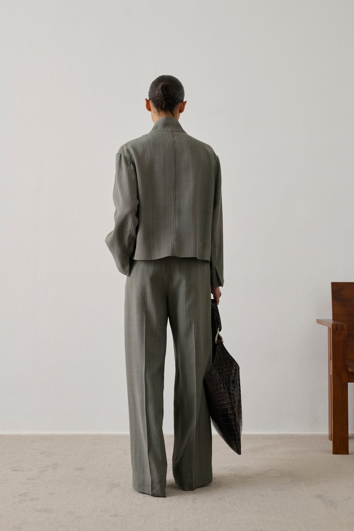 Pantalon Hippolyte - Gris - Femme vue 2