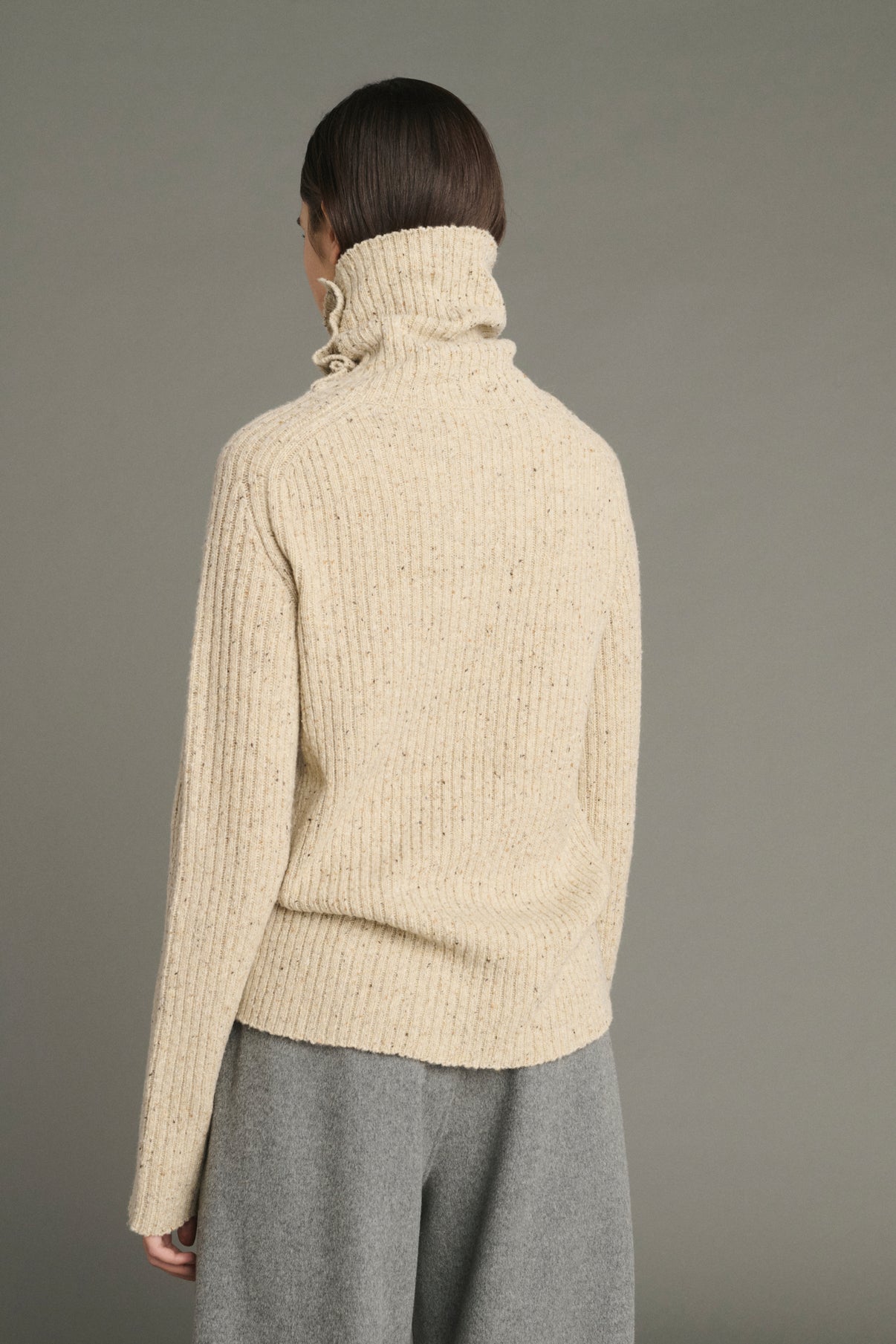 Pullover Joey - Hellbeige - Wolle - Damen vue 4