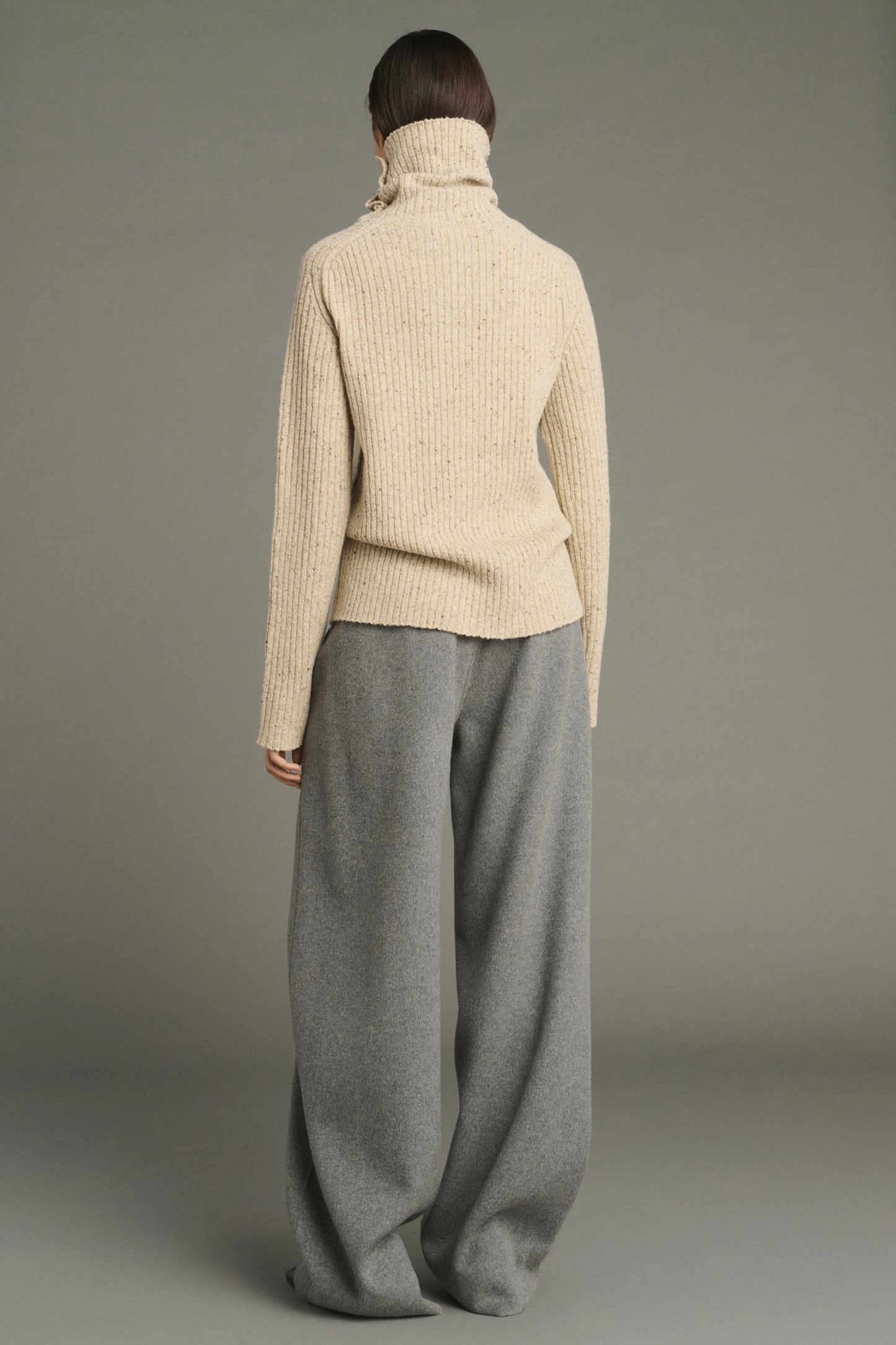 Pullover Joey - Hellbeige - Wolle - Damen