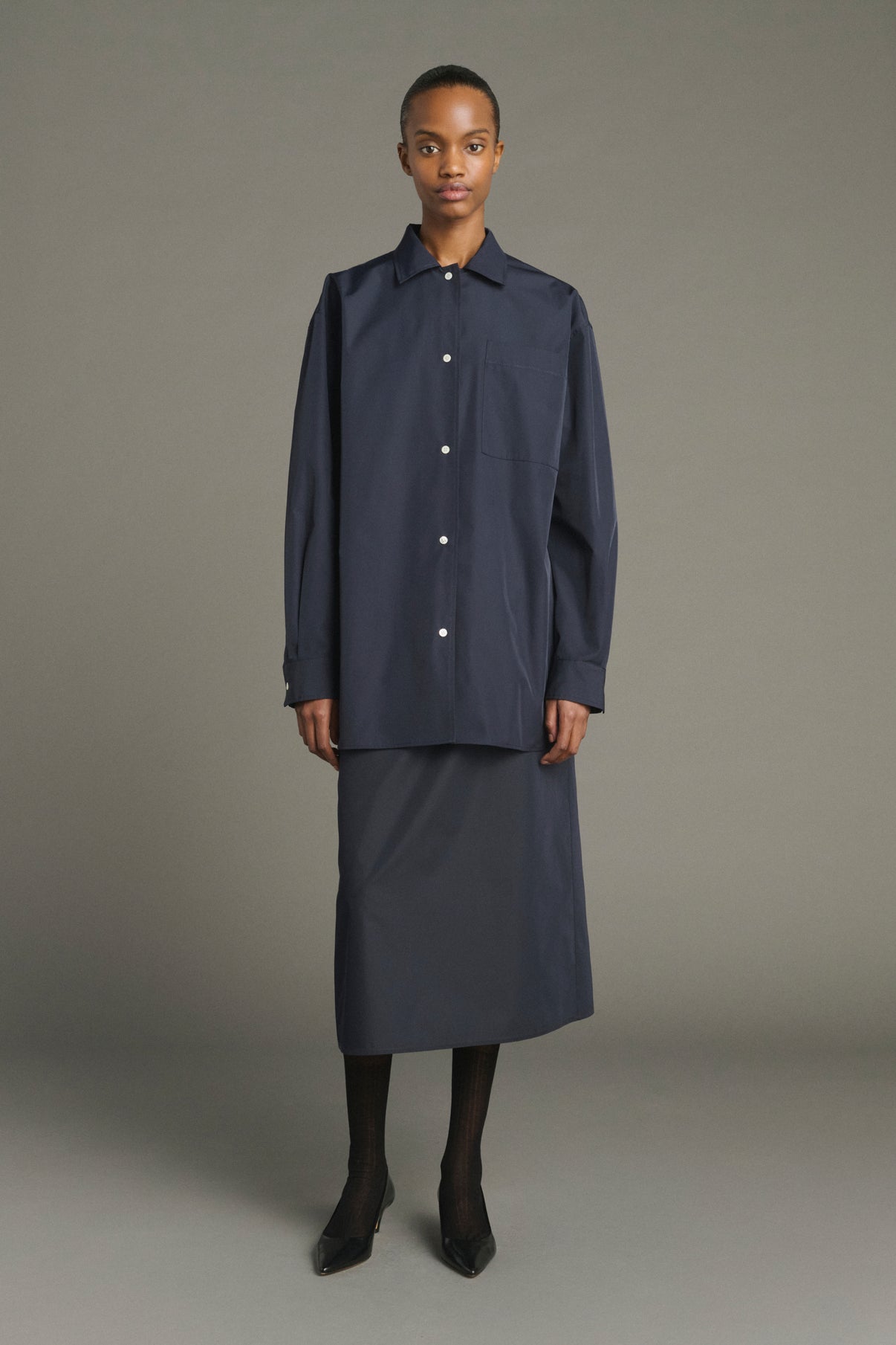 Hemd Kita – Navy – Damen vue 2