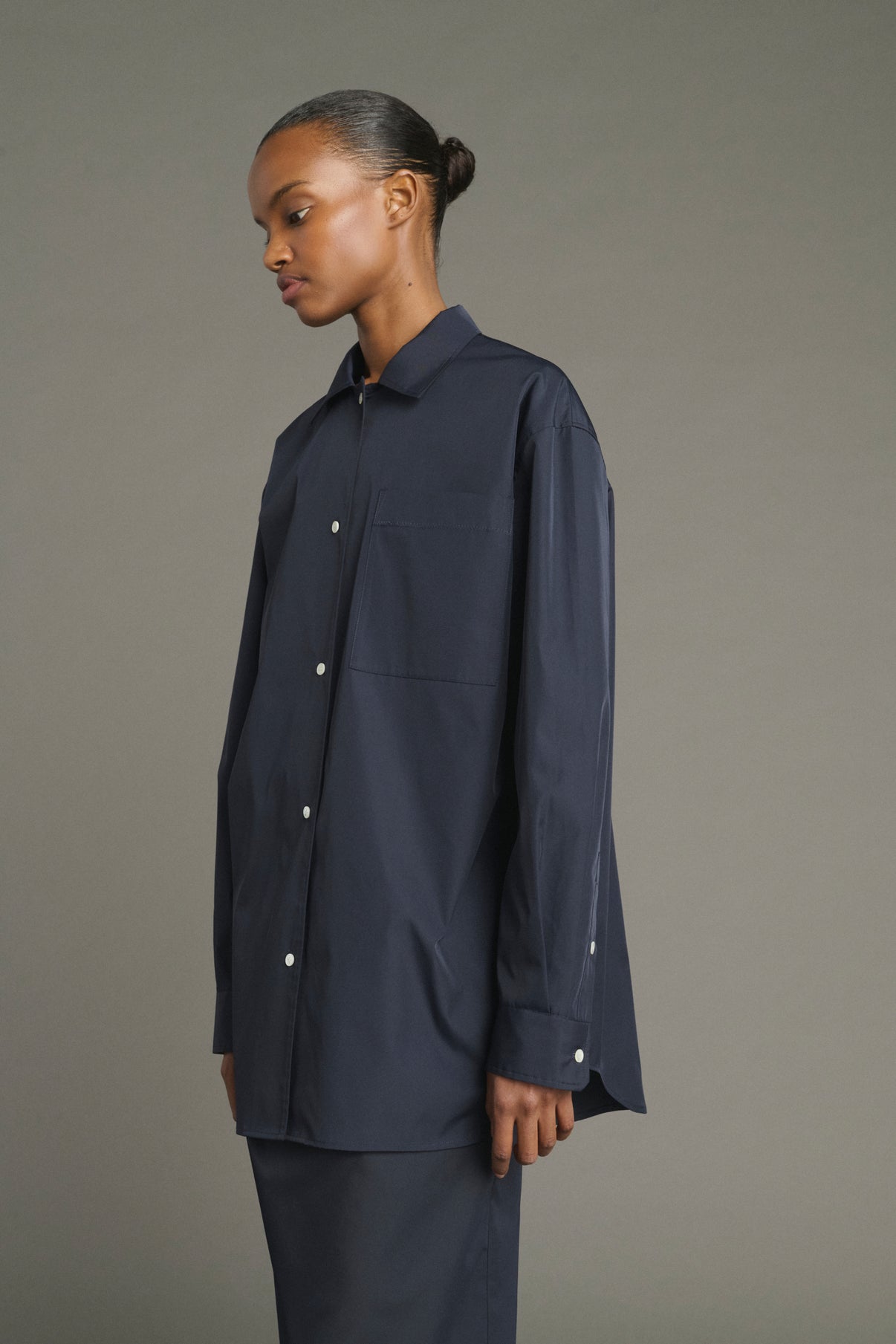 Hemd Kita – Navy – Damen vue 1