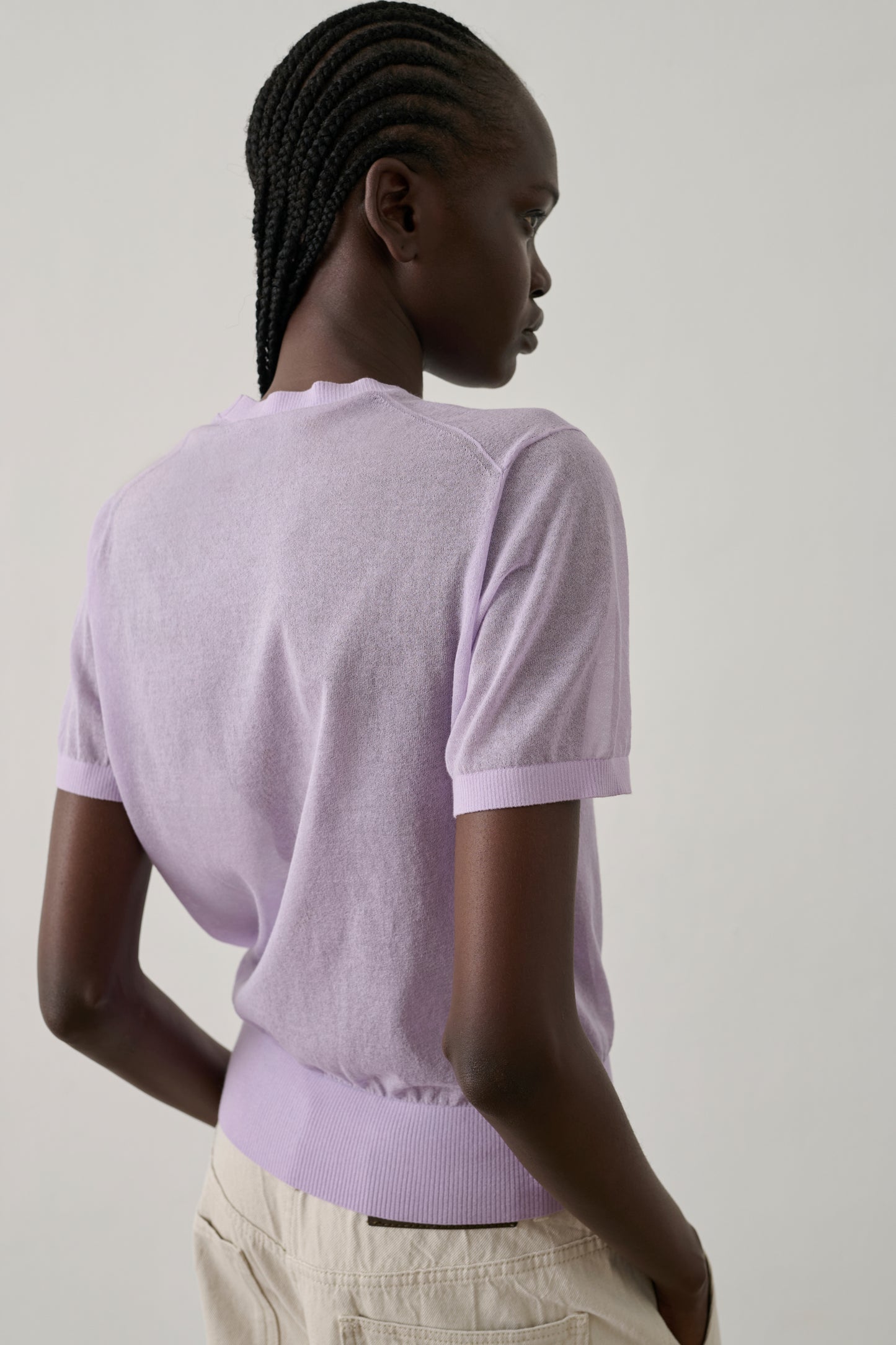 Pull Dua - Parme - Coton - Femme