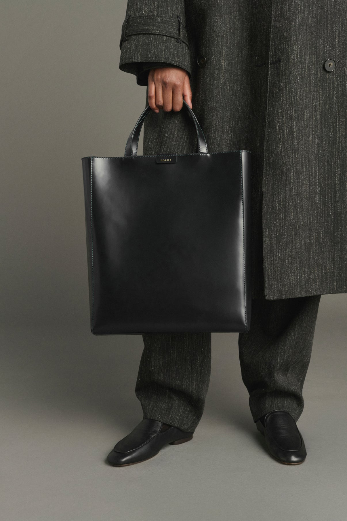 Tasche Wilo – Schwarz – Leder – Damen vue 2