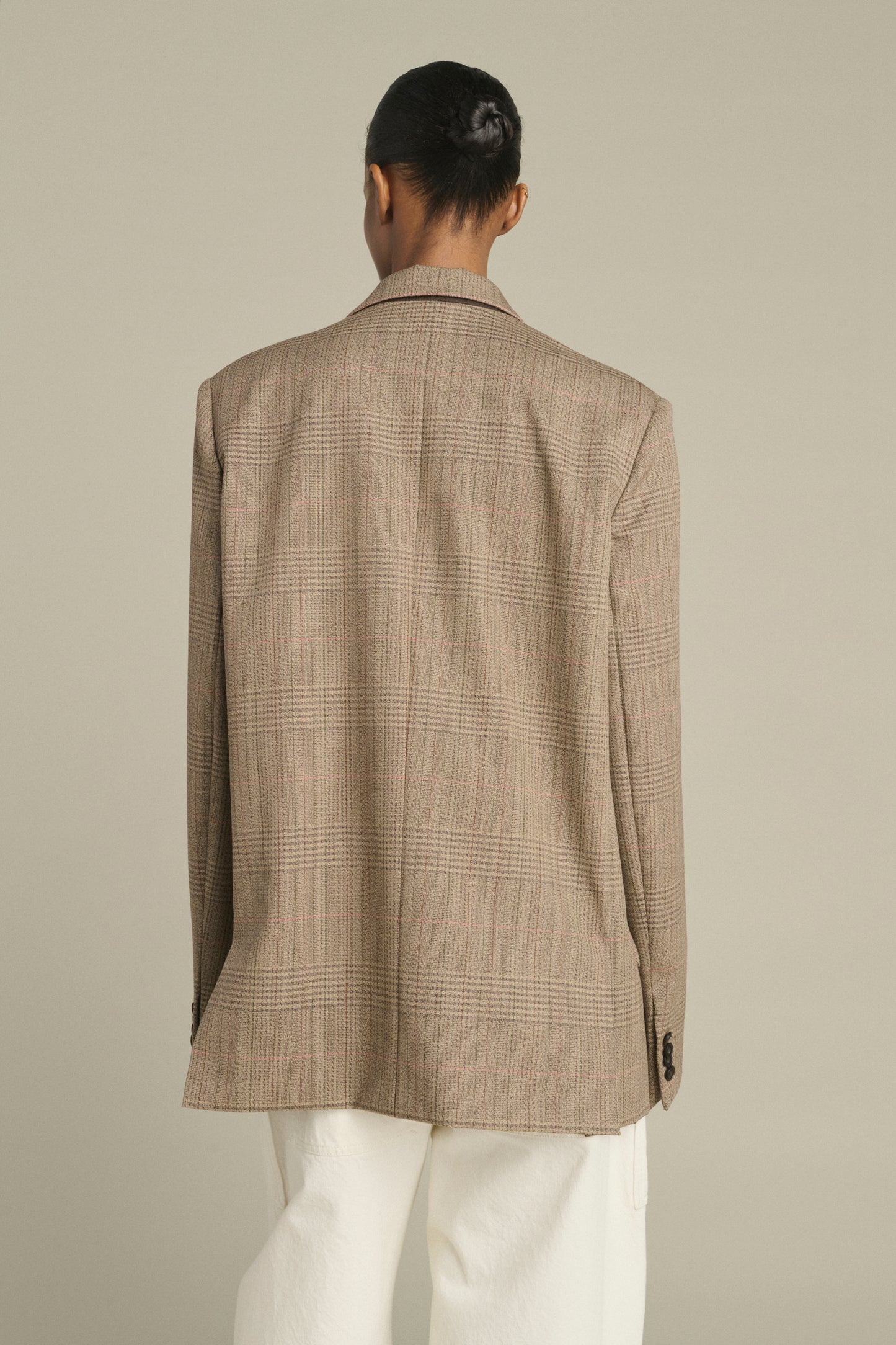 Jacke Hermosa - Braun/Beige - Wolle - Damen