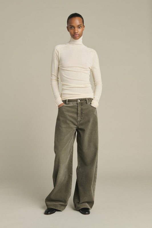 Hose Hunter – Grau – Baumwolle – Damen
