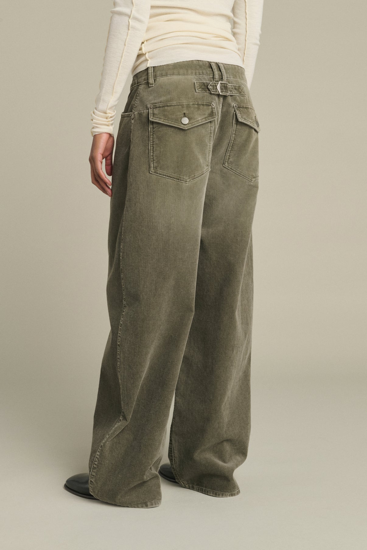 Hunter Trousers - Grey - Cotton - Women vue 5