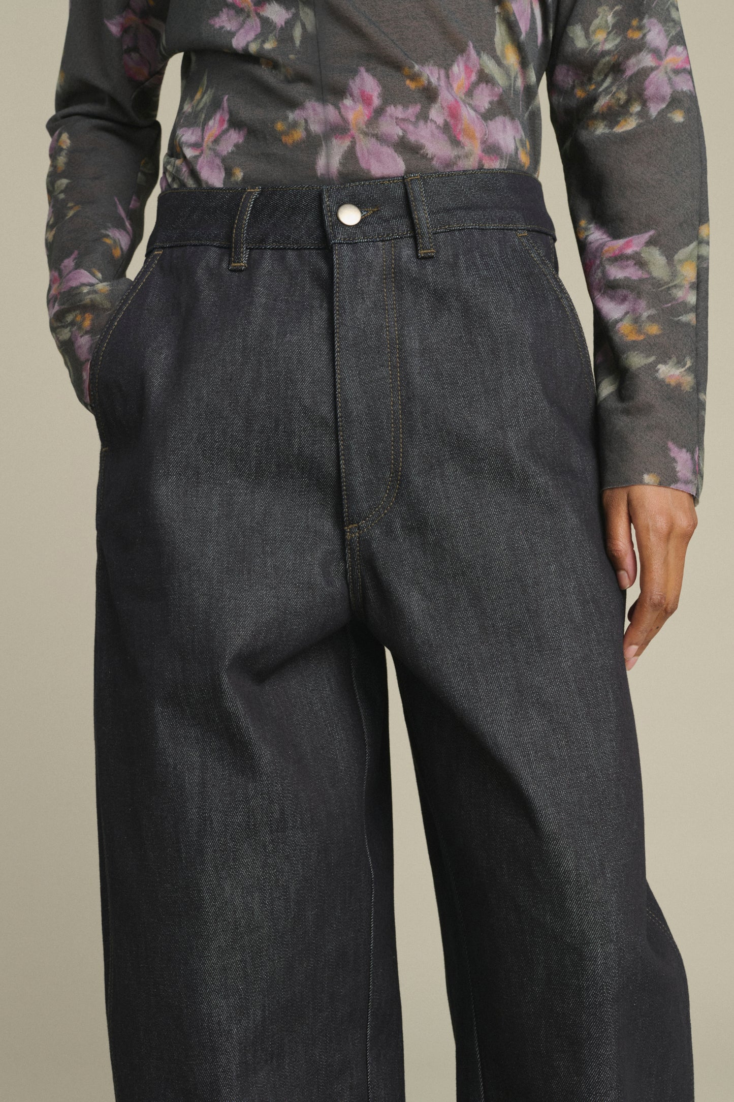 Jeans Gabin – Bleu Brut – Coton – Damen