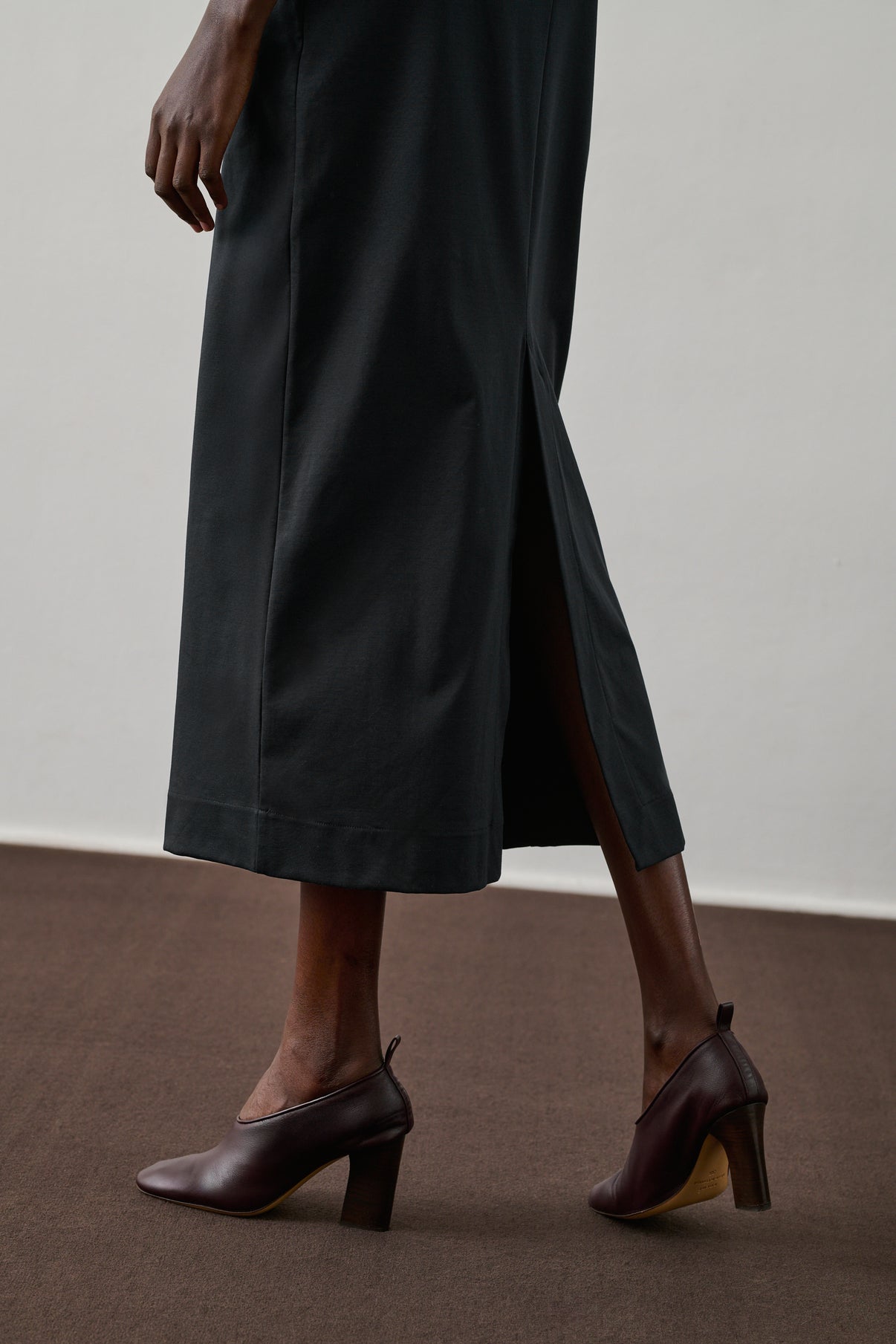 Robe Gemma - Noir - Coton - Femme vue 4