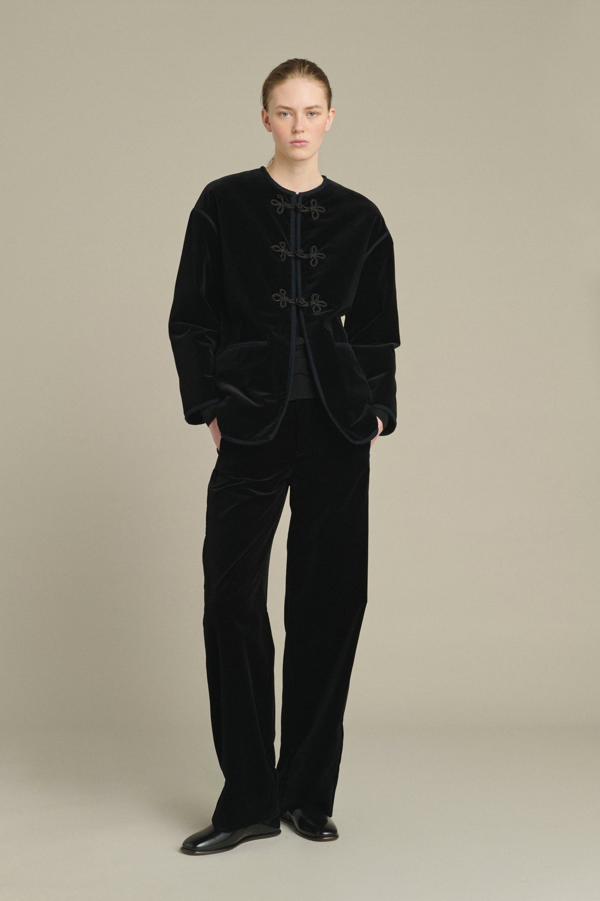 Celestin Trousers - Black - Cotton - Women vue 6