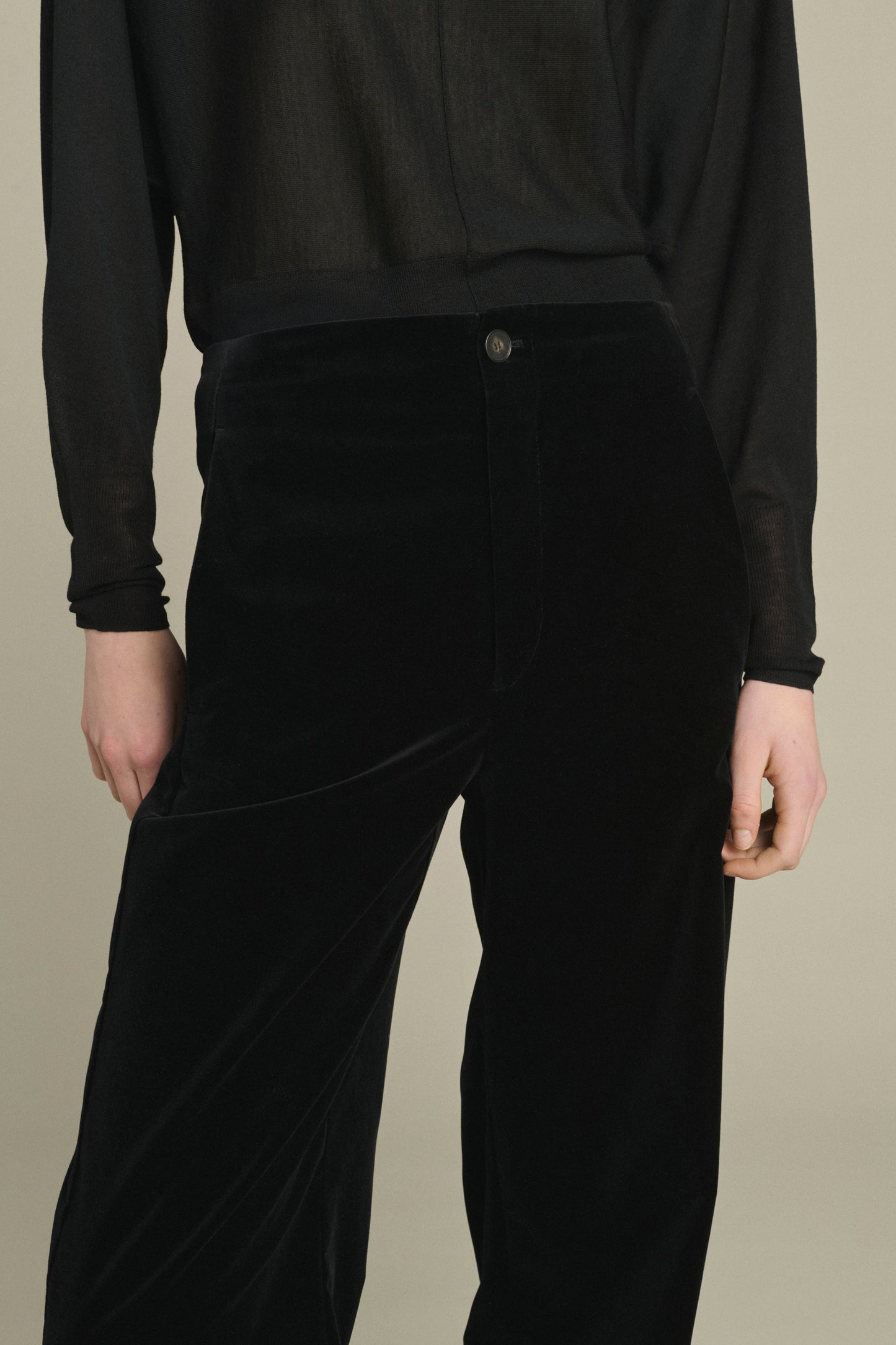 Celestin Trousers - Black - Cotton - Women