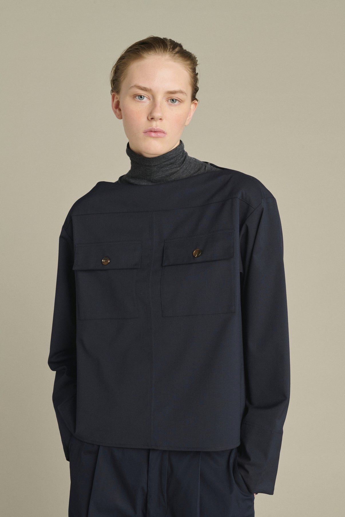 Bluse Kacy – Nachtblau – Damen vue 3