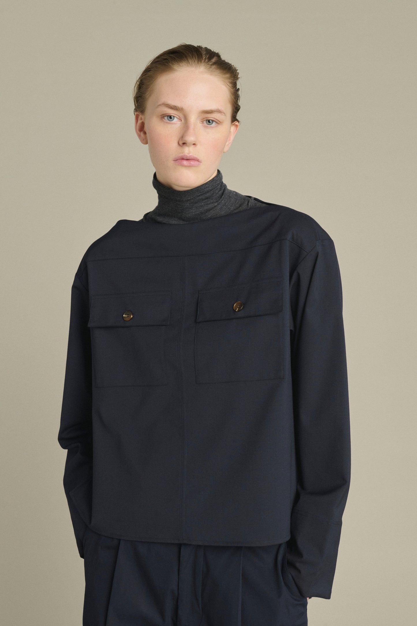 Bluse Kacy – Nachtblau – Damen