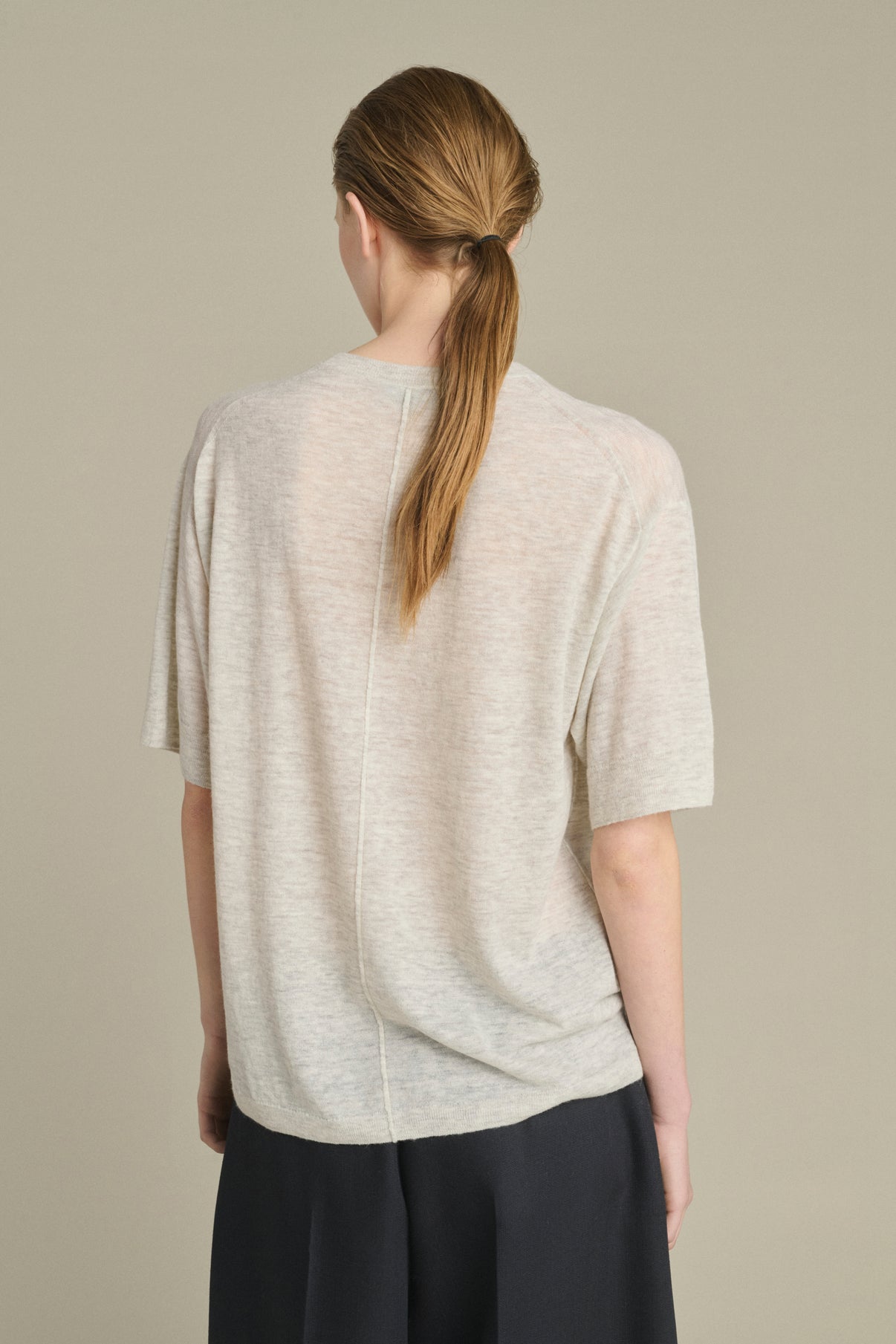 Pullover Kyo – Hellgrau – Damen vue 2