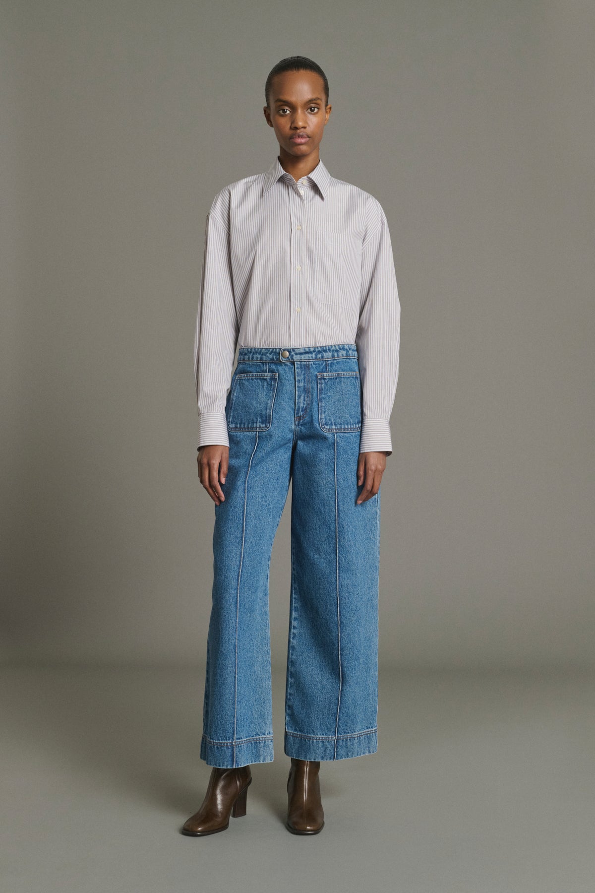 Jeans Harry - Faded Blue Flared Femme - Soeur