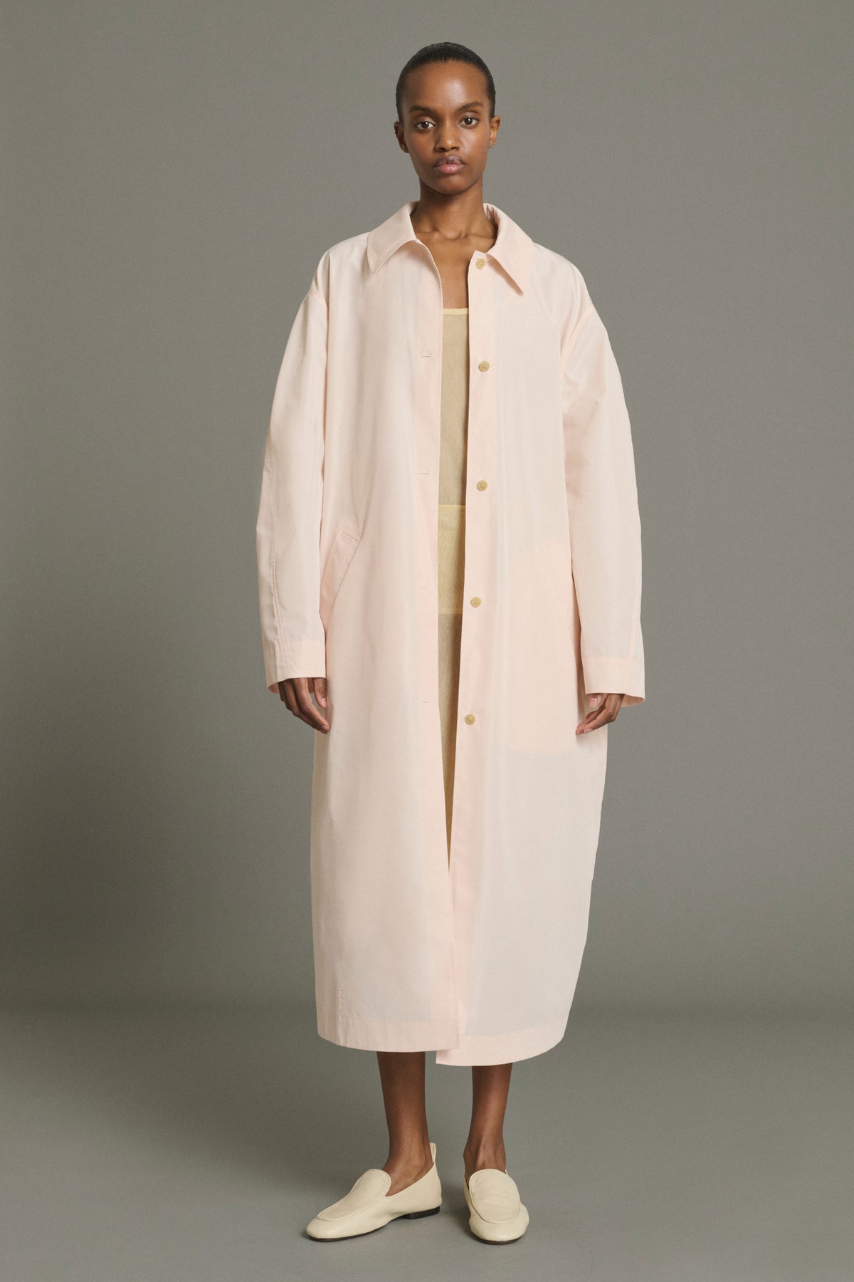 Mantel Joie – Blassrosa – Damen