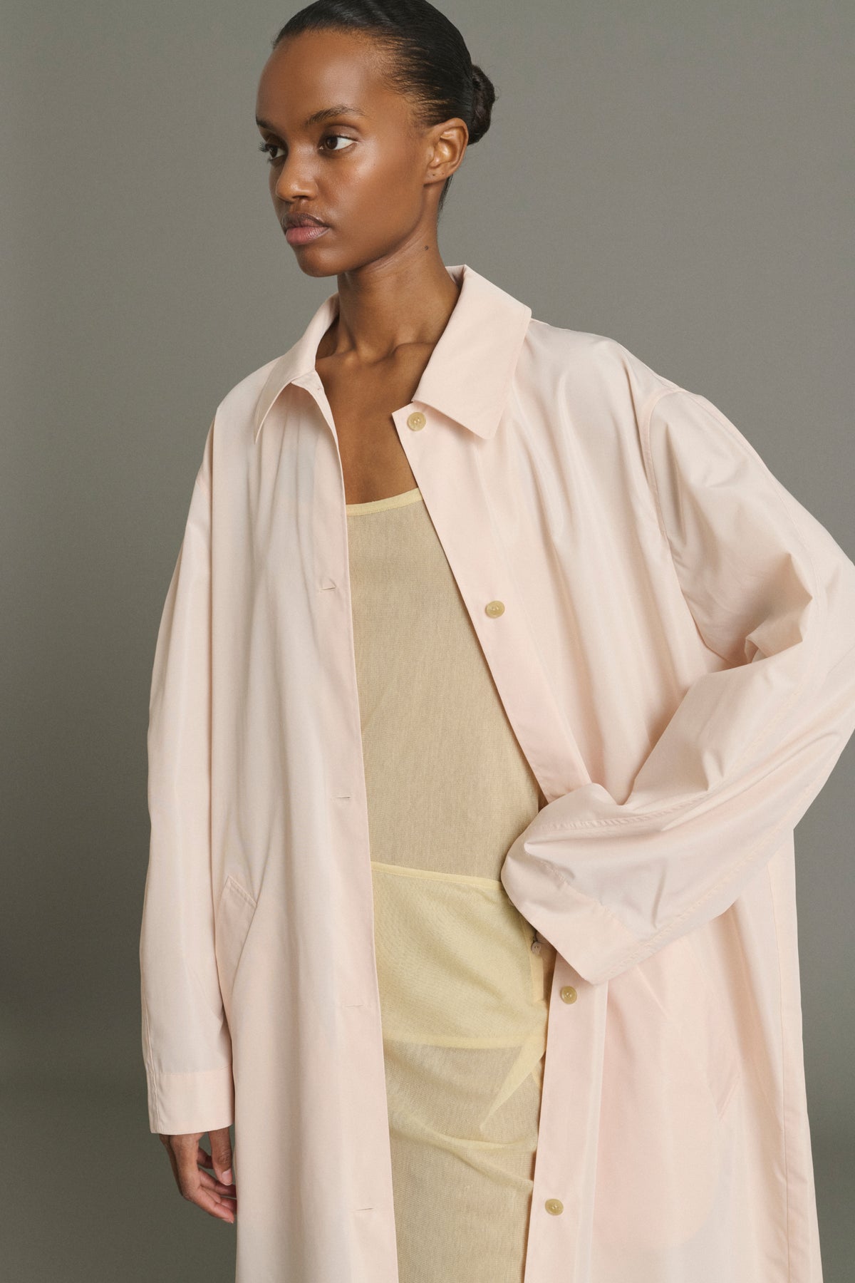 Mantel Joie – Blassrosa – Damen