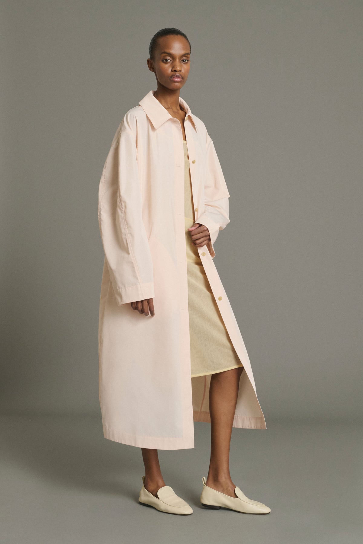 Mantel Joie – Blassrosa – Damen vue 1
